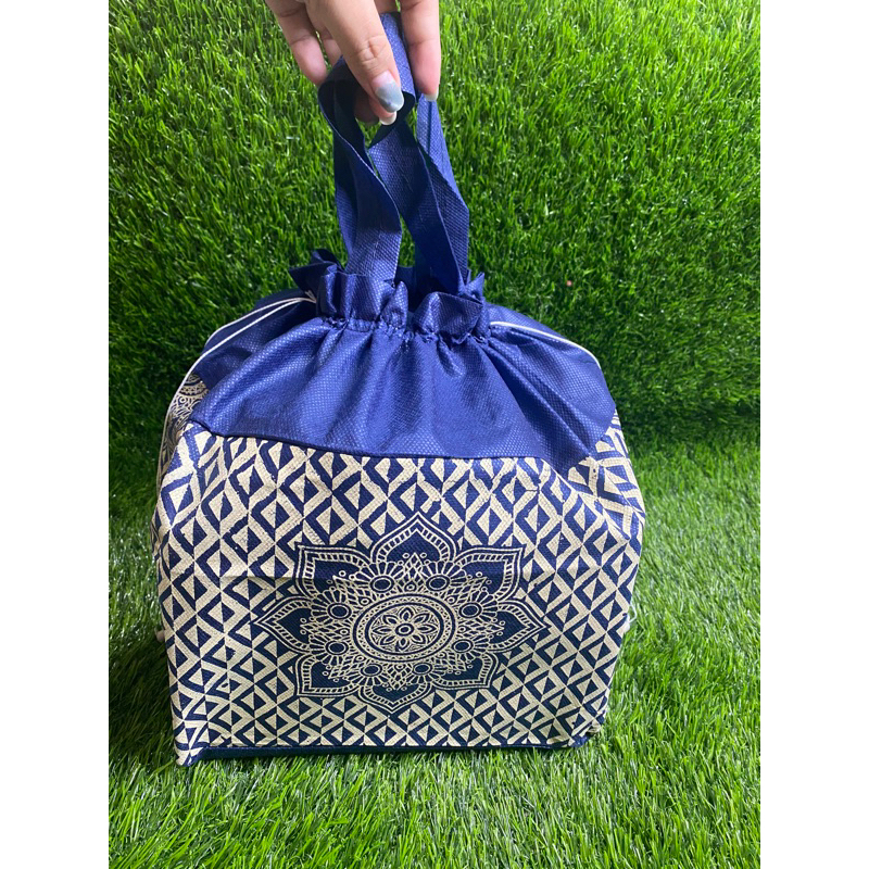 HARGA LUSIN ISI 12 BIJI• TAS HAJATAN SERUT SIZE 22x22 TEBAL 50 GSM MURNI BUKAN ABAL ABAL BATIK TENGAH