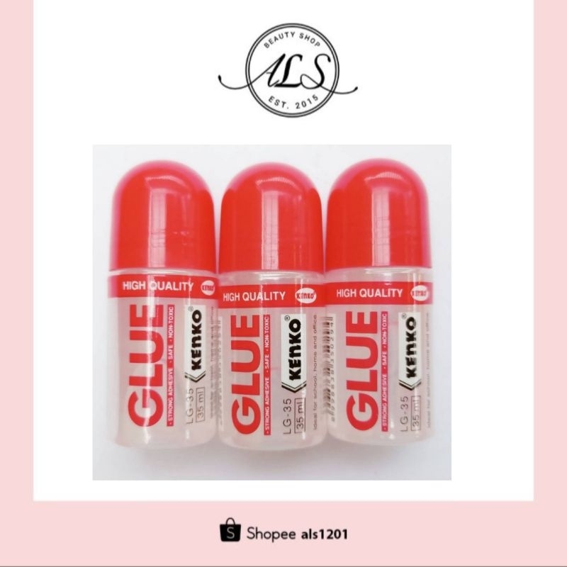 

Liquid Glue KENKO LG 35 ml 35ml / Lem kertas / Lem cair - 1 PCS