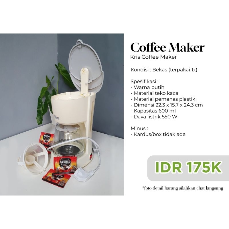 Kris Coffe Maker