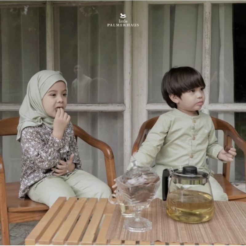 Little Palmerhaus Jardin Koko Set + Peci  l- Baju Koko Bayi &amp; Anak