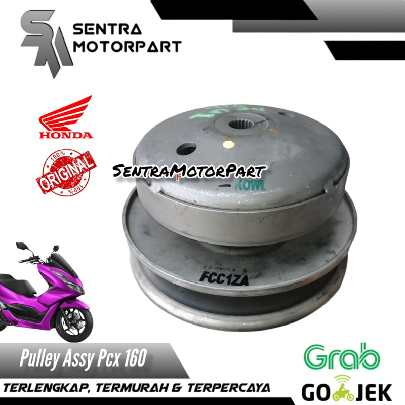 Pulley puley puli assy komplit pcx 160 vario 160 original