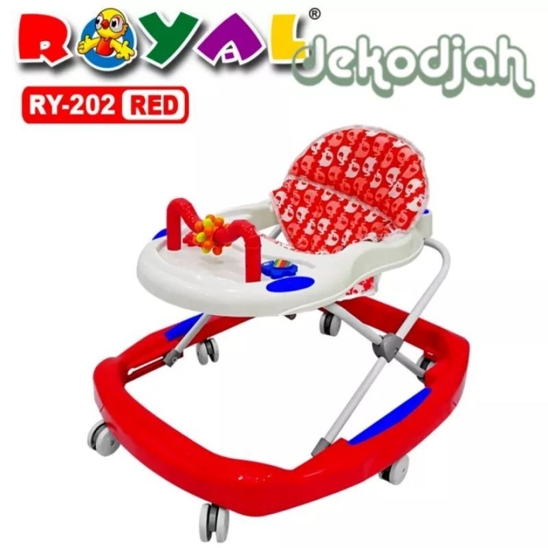BABY WALKER / RODA BANTU JALAN ANAK ROYAL TYPE RY202 MUSIK MELODI