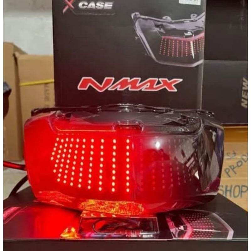 Lampu Stop Nmax old Colosium 6mode Terbaru Blue and Red