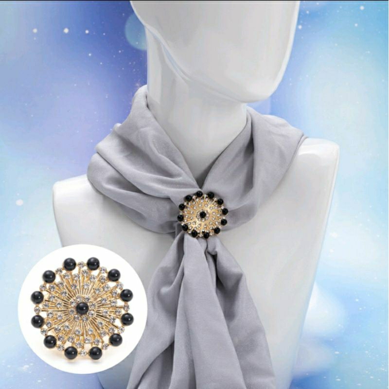 BROS RING BULAT SWAROVSKI ELEGAN 4,5 CM