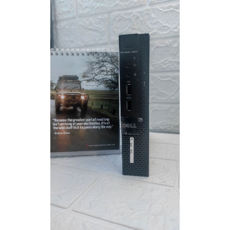 Mini PC Dell 3020M Core i5 Gen 4 SSD 128Gb Ram 8GbHemat daya.