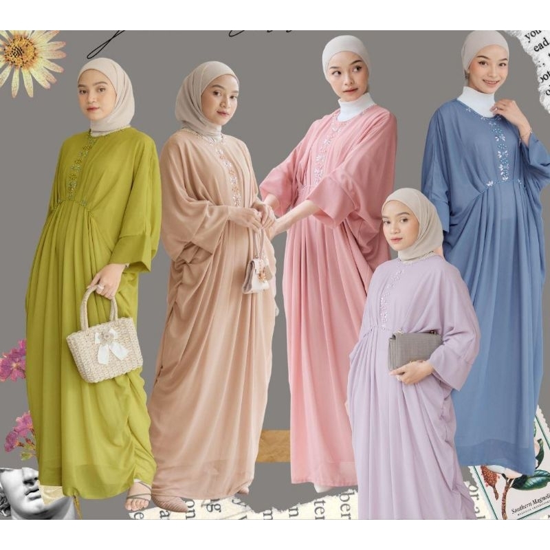 ASKA.ID - LAURA PAYET CERUTTI KAFTAN BAJU LEBARAN IDUL FITRI CERUTI