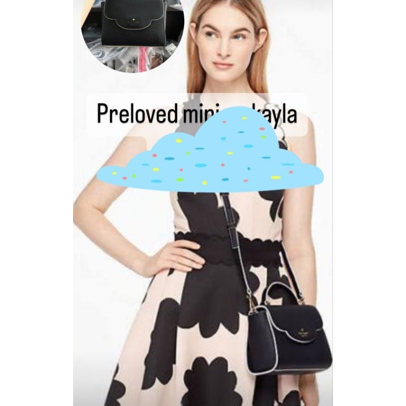 Preloved KateSpade MINI MAKAYLA black