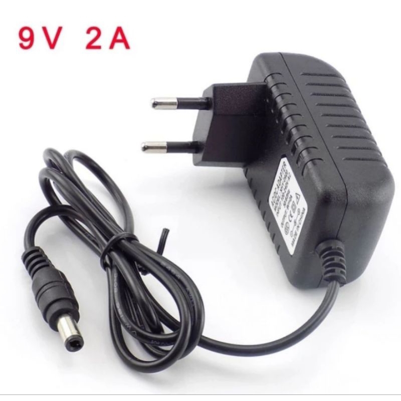 Adaptor 9V 2A Switching Power Adaptor Power Supply LED 9V 2A