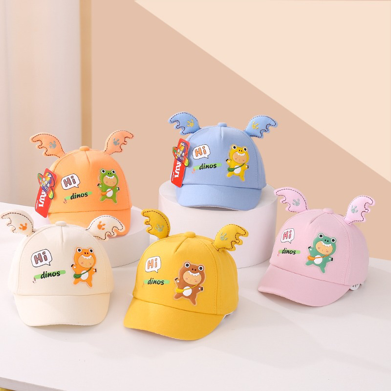 5-18 bulan Topi Baseball Anak Import Model HI DINOS