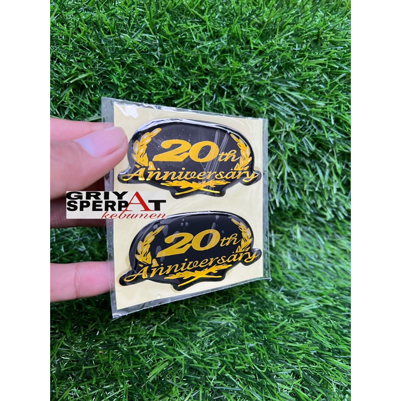 EMBLEM ANIVERSARY 20 TAHUN RX KING SE GOLD