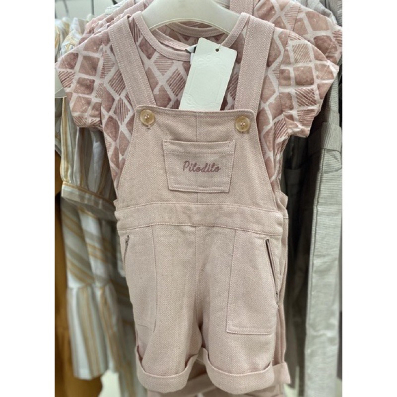 Setelan Overall celana anak perempuan PITO DITO (1-14th)