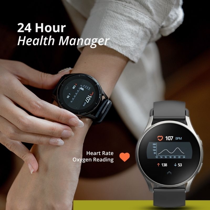 Eggel Valor Neo Smartwatch Bluetooth Call SpO2 Multi Sports Mode Garansi Resmi 1 Tahun