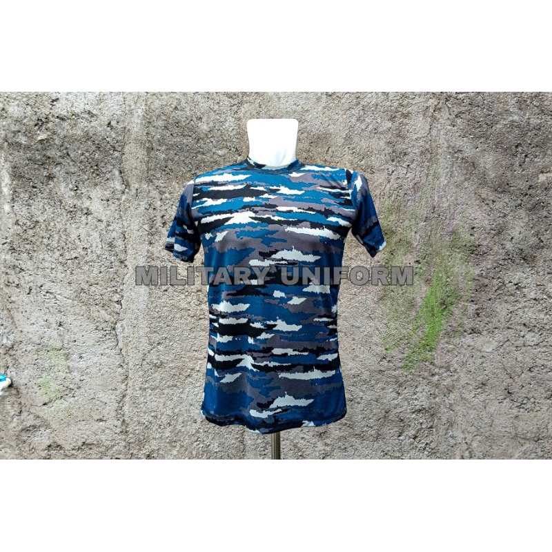 kaos pdl loreng kri tni al dryfit