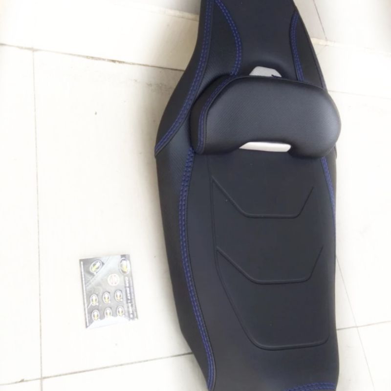 Jok Motor Custom Aerox New 155 125 Papas Pendek MBtech Original