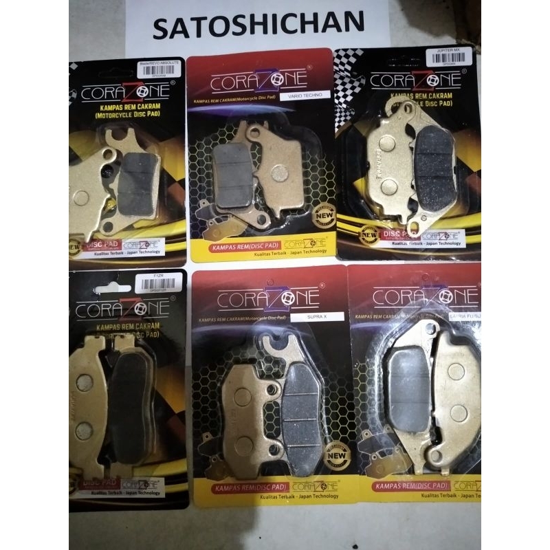 Kampas Rem Cakram Depan/Disped (Corazone)