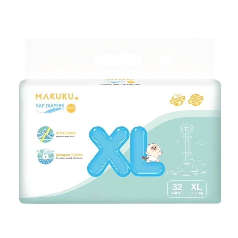 Makuku Air Diapers XL32