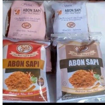 

Abon Sapi Sae Asli Solo 250 gram