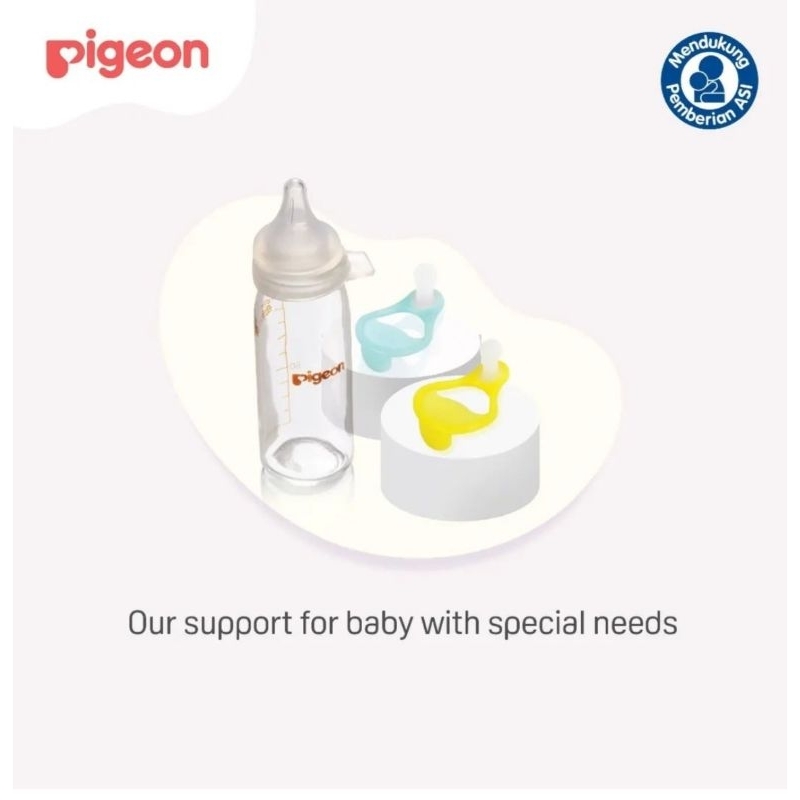 Pigeon Nursing Bottle For Premature Baby / Botol Susu Kaca Pigeon untuk Bayi Prematur Glass Bottle / Empeng Pigeon Prematur / Dot Bayi Prematur