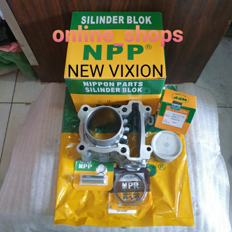 Blok boring seher set silinder blok komplit vixion / new vixion NPP