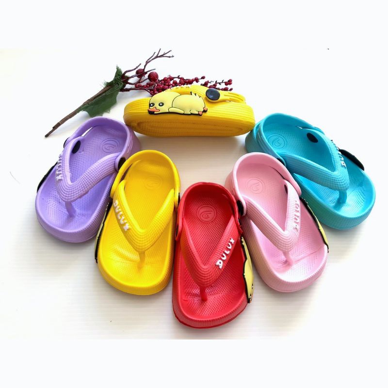 MANADO SENDAL SANDAL KARET BAYI ANAK KARAKTER DULUX MOREGO MOKAYA