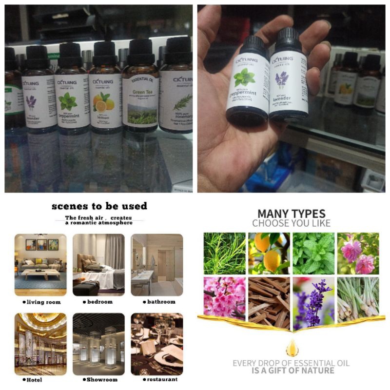 Aroma Terapi Murni 30ml Essential Oil Aromatheraphy