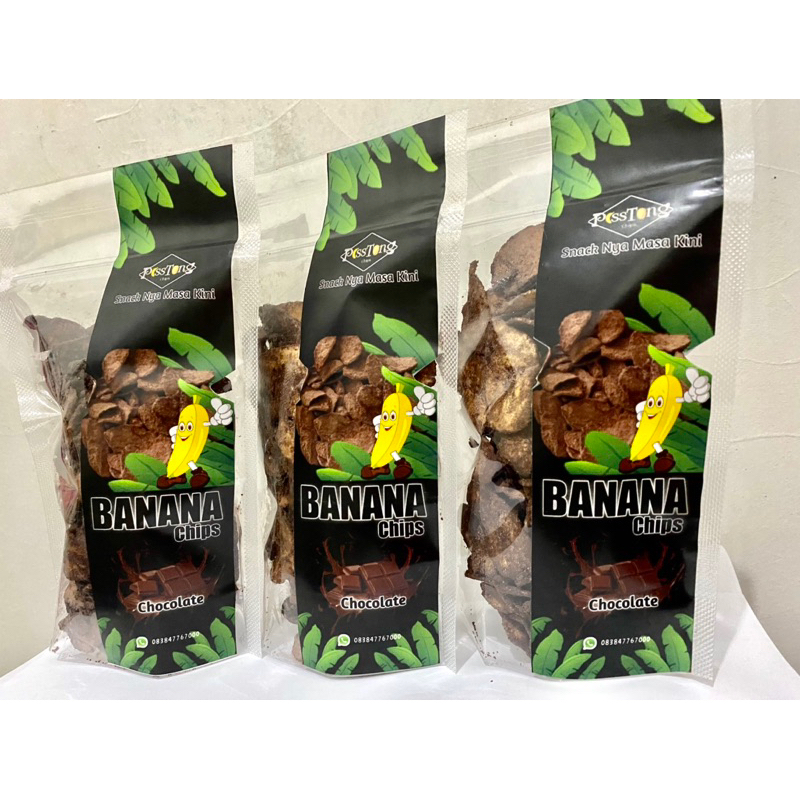 Kripik Pisang Coklat