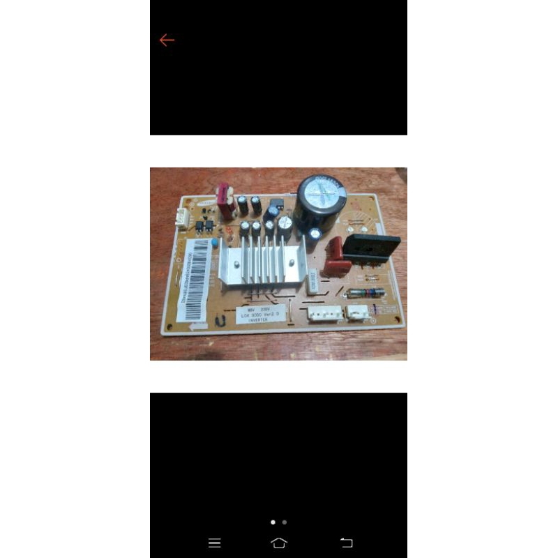 modul pcb inverter kulkas samsung jumbo