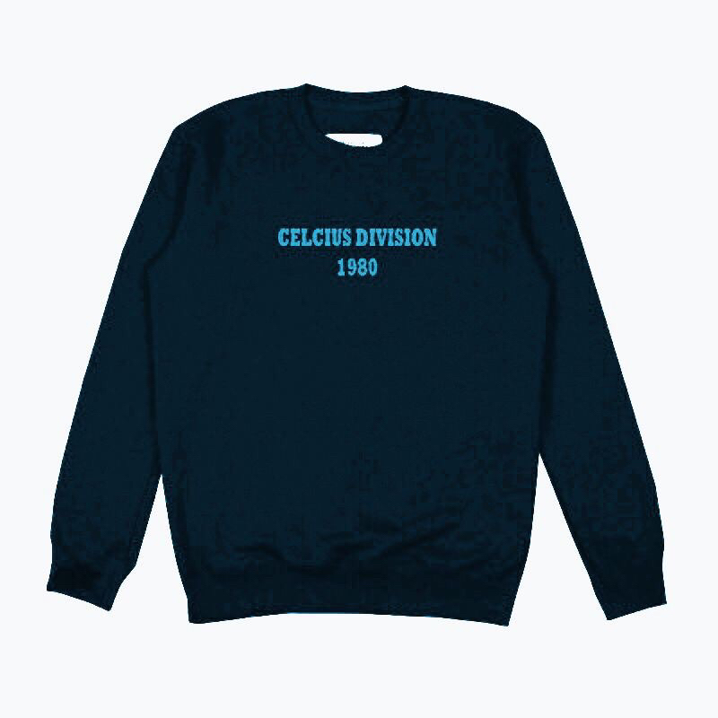 Celcius Sweater Crewneck Black Blue