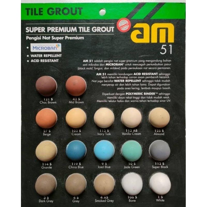 am 51,semen Nat keramik am51,semen pengisi Nat keramik am 51