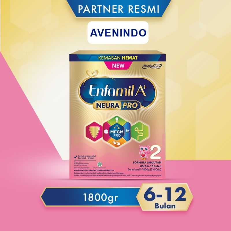 susu formula enfamil tahap 2 6-12 bulan 6 - 12 bulan neurapro susu formula bayi 6 bulan ke atas 1800