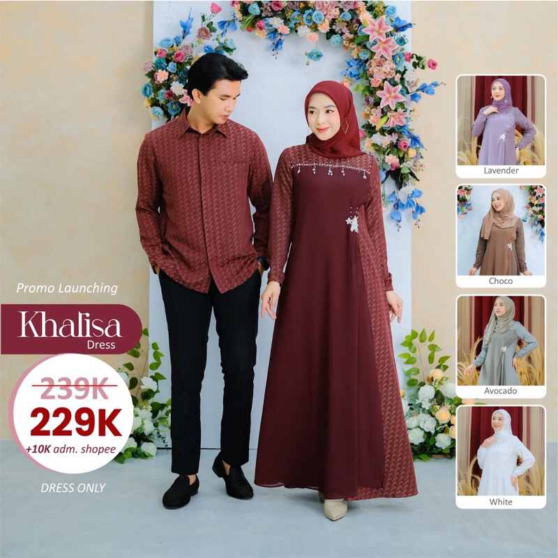 Khalisa Dress Payet Family Set Premium I (DRESS SAJA) by bbccollentions