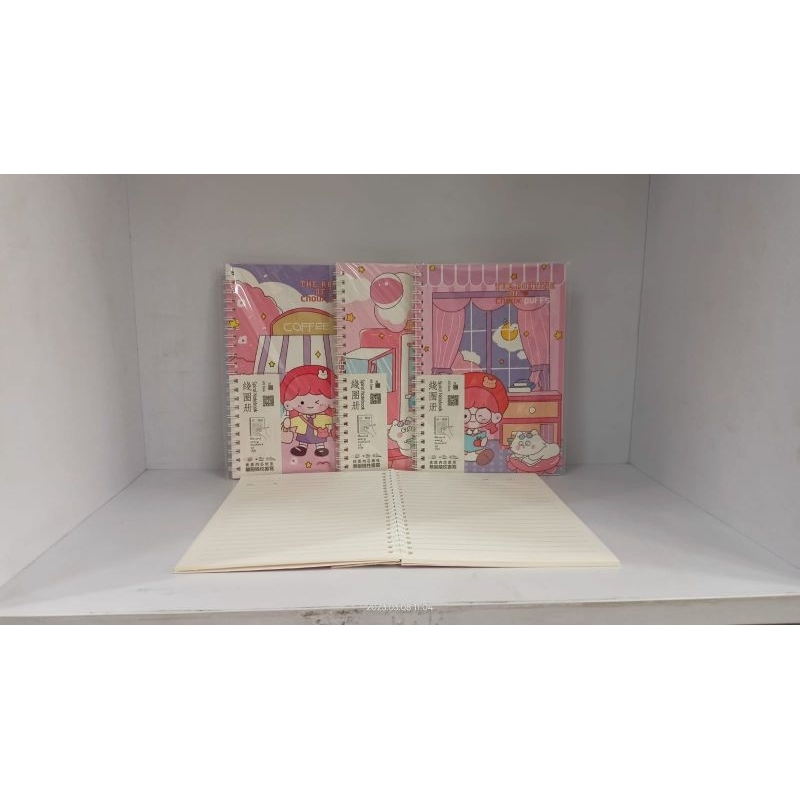 

AGENDA/NOTEBOOK SPIRAL A5 6525-36