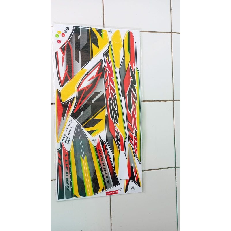 polet striping stiker honda nice 125