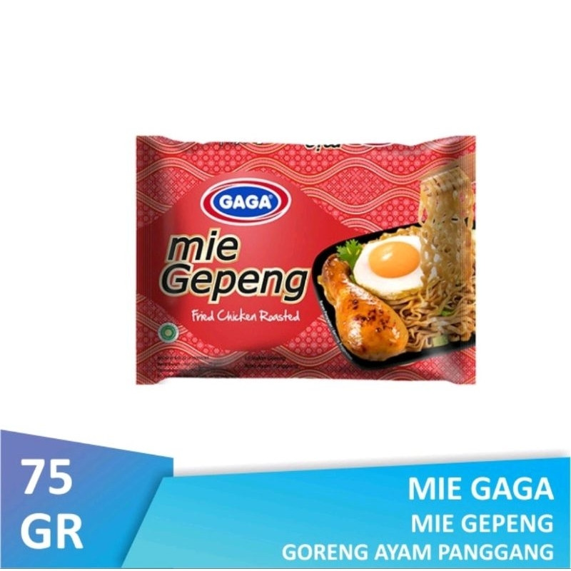 

MIE GAGA GEPENG GORENG AYAM PANGGANG 75 GR