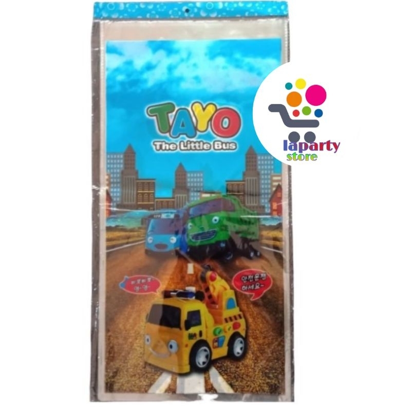 

Plastik Snack Ulang Tahun / Plastik Kado / Plastik Souvenir Bus Tayo