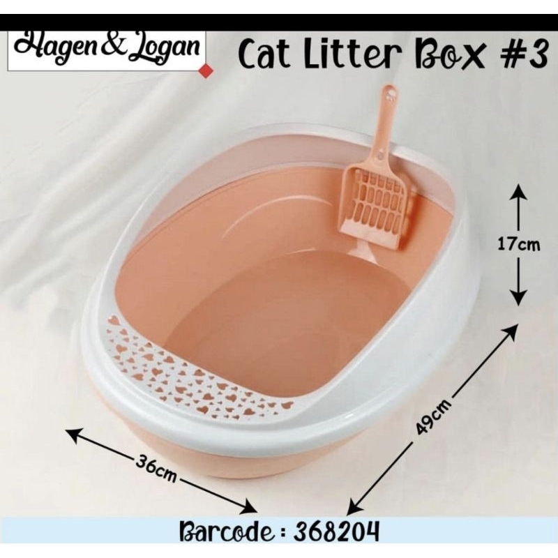 Cat liter box bak pasir kucing#3