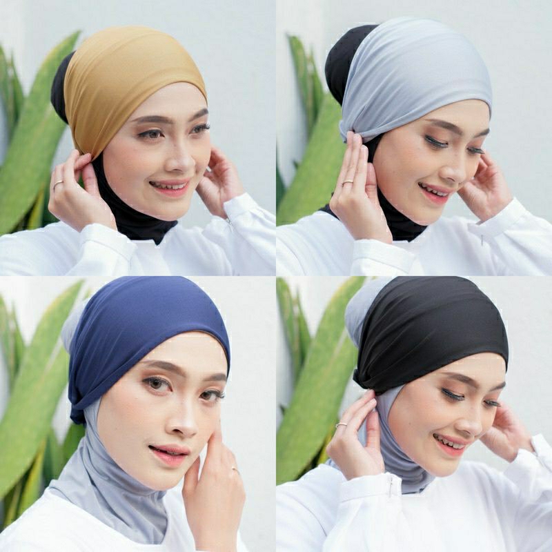 Bando Bandana Hijab Jilbab Karet Aksesoris Fashion Kerudung