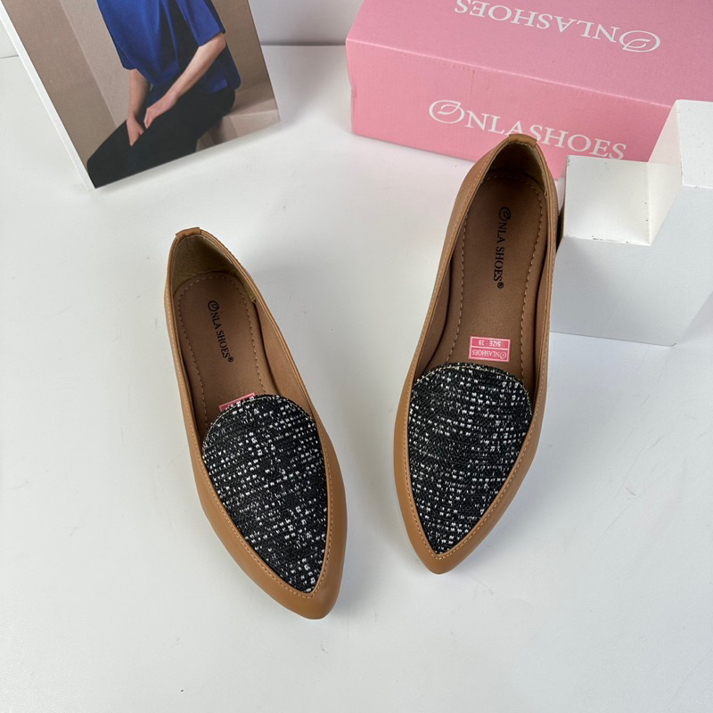 Onlashoes - Flat Shoes YN04 Sepatu Flat Wanita