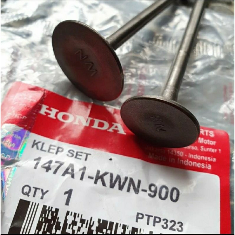 Klep Set Honda Vario 125 FI F1 Techno Old Lama (KZR KWN)