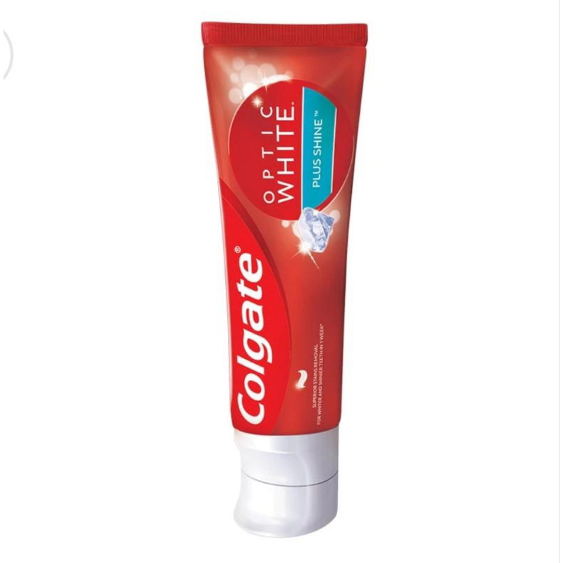 COLGATE Toothpaste Optic White Plus Shine 100g
