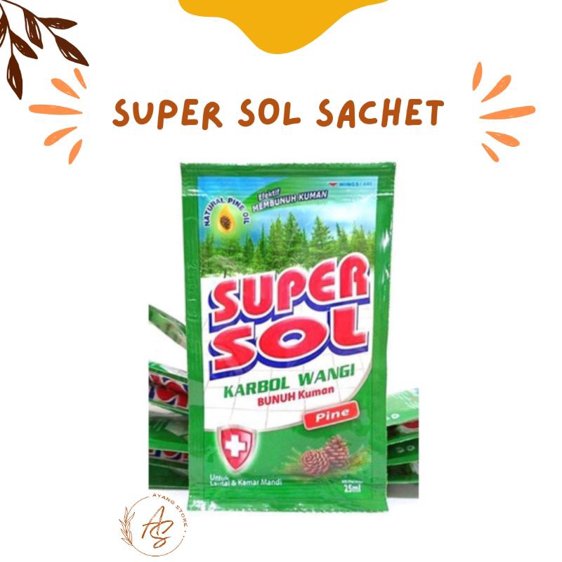Supersol Karbol Sachet Ekonomis