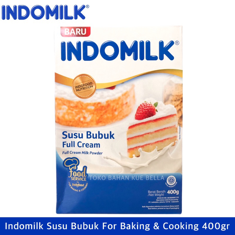 

INDOMILK Susu Bubuk Full Cream 400gr