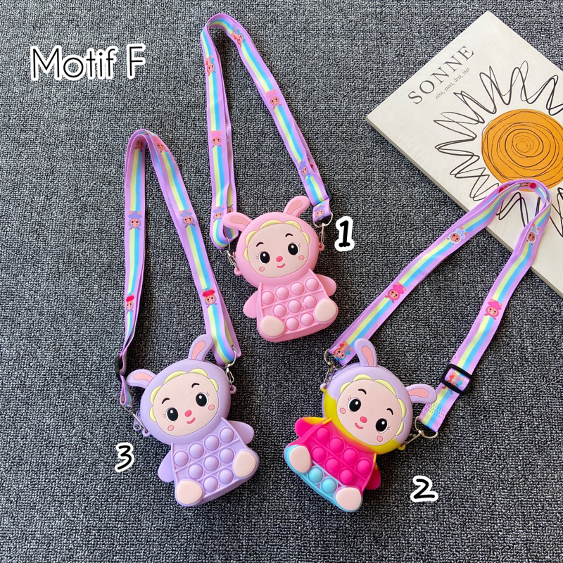 TAS ANAK LUCU POP IT  TERMURAH SIAP KIRIM