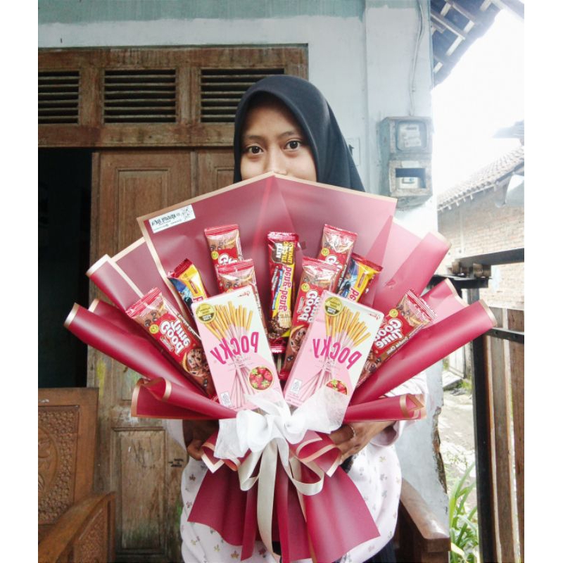 

buket coklat || buket snack || buket murah