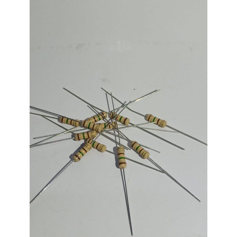 Resistor R 1/2 watt Berbagai Ukuran PER BIJI