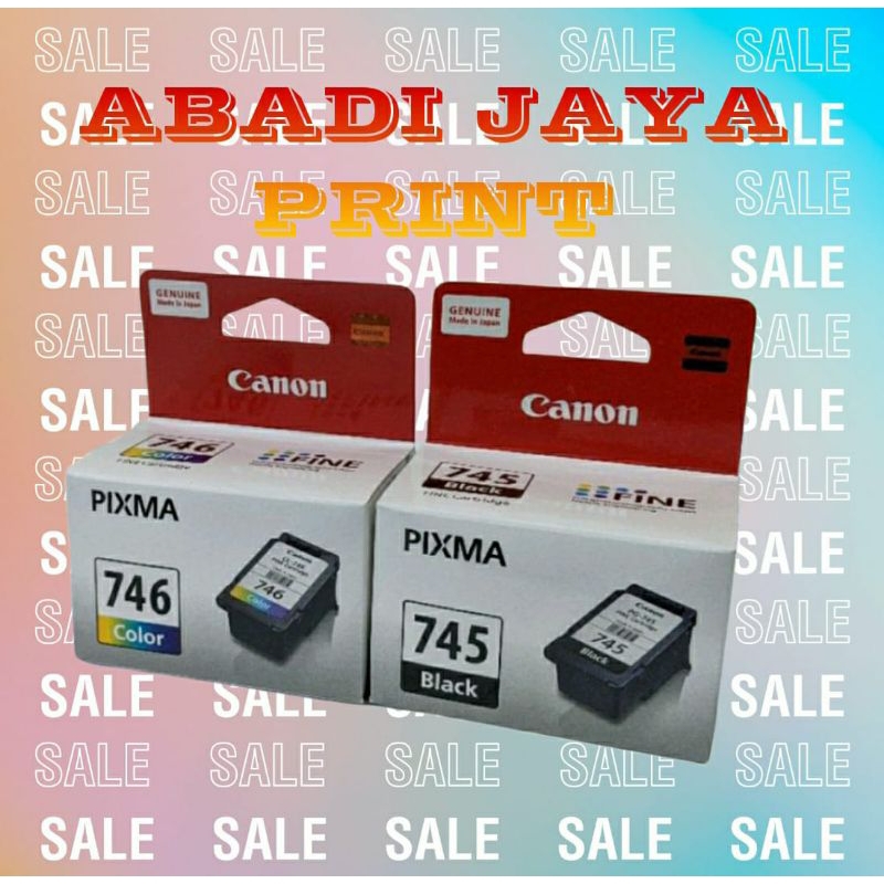 TINTA CANON PG-745 DAN CL-746