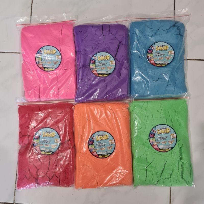 Refill Pasir Ajaib Mainan anak 1000g
