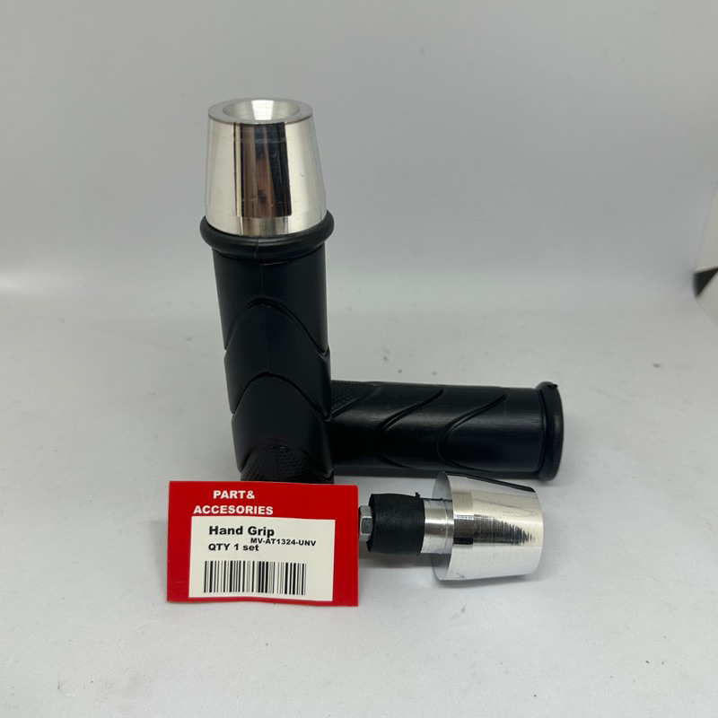GRIP STANDAR ORIGINAL HONDA PARTS PLUS JALU STANG PCX CROME SEMUA MOTOR