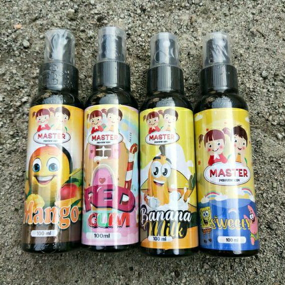 Parfum Badan Spray Khusus Anak Brand Kidy 100 ml Aman BPOM