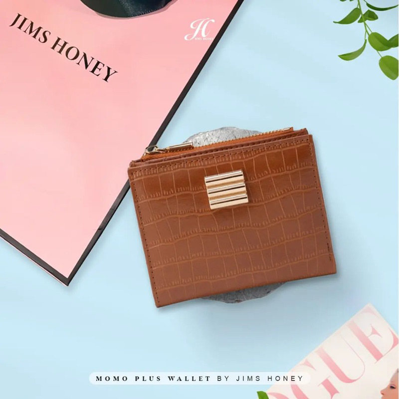 MOMO PLUS WALLET JIMSHONEY DOMPET LIPAT KECIL WANITA